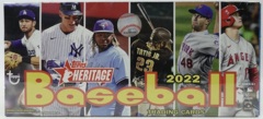 2022 Topps Heritage MLB Baseball Hobby Box